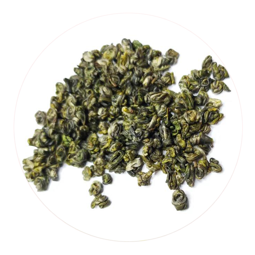 涌溪火青：且将新火试青茶，诗酒趁年华。