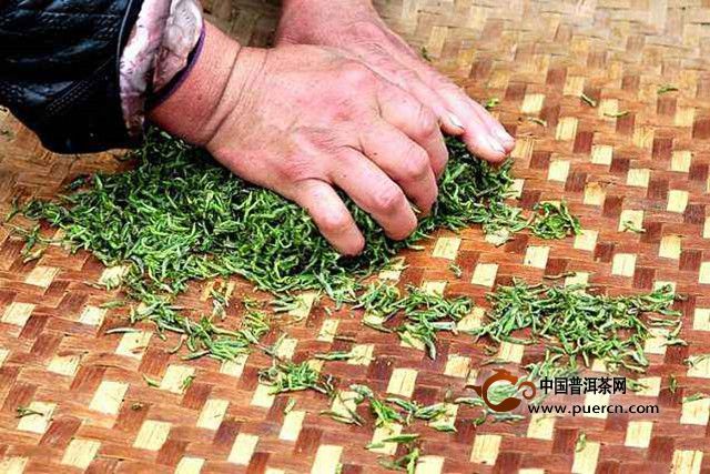 花果山云雾茶的制作方法