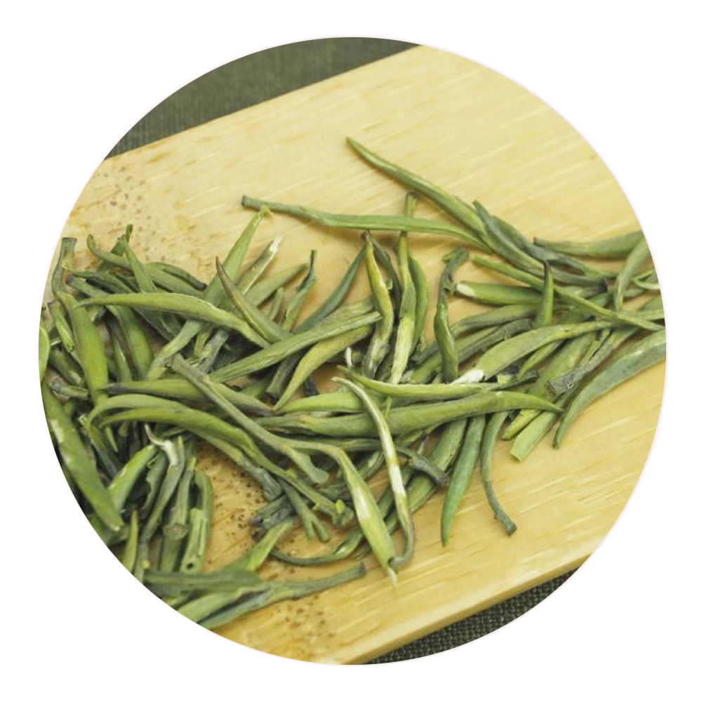 南山寿眉：茶似老寿星的眉毛，故名南山寿眉