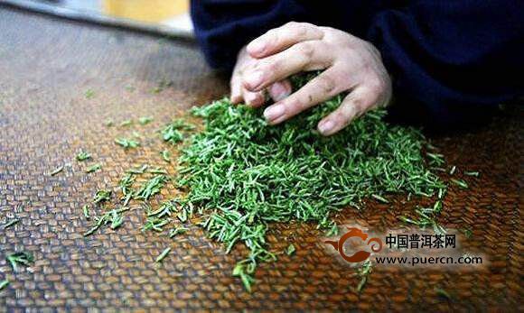 龟山岩绿制茶工艺