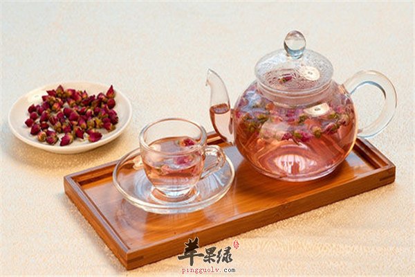 玫瑰花茶好处不逊色