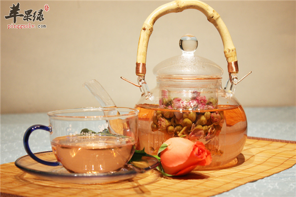 玫瑰花茶好处不逊色