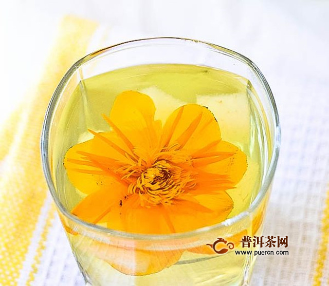金莲花茶小孩能喝吗