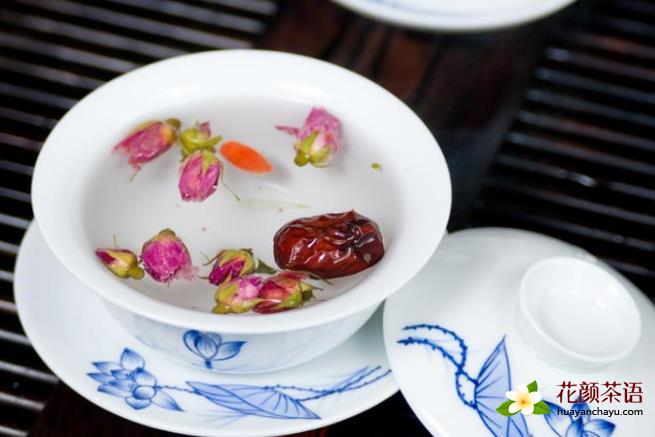红枣枸杞月季花茶 治疗月经不调痛经补血益气