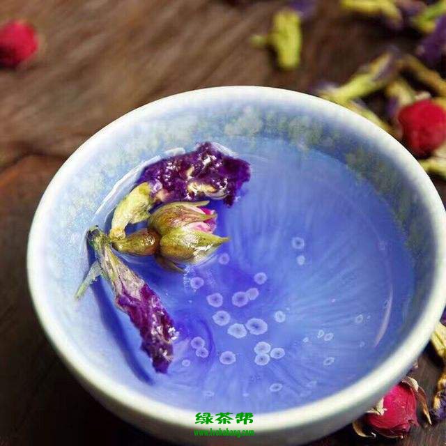 蓝蝴蝶花茶的搭配方法窍门
