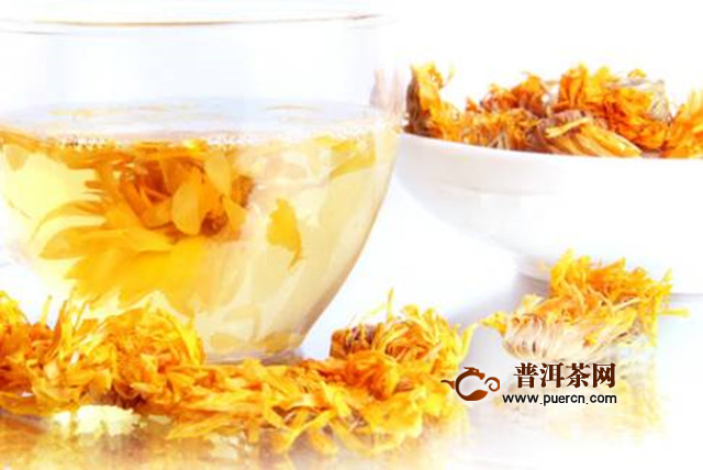 金盏花泡水喝的功效是什么