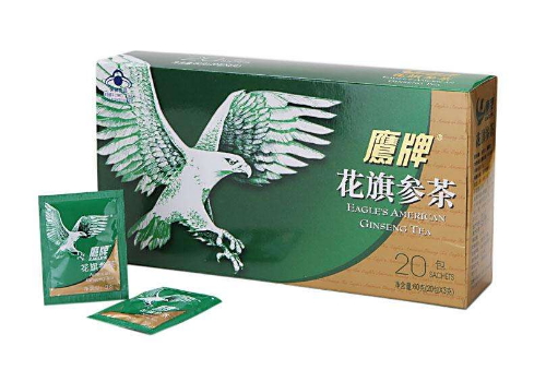 鹰牌花旗参茶是什么参 多少钱一盒