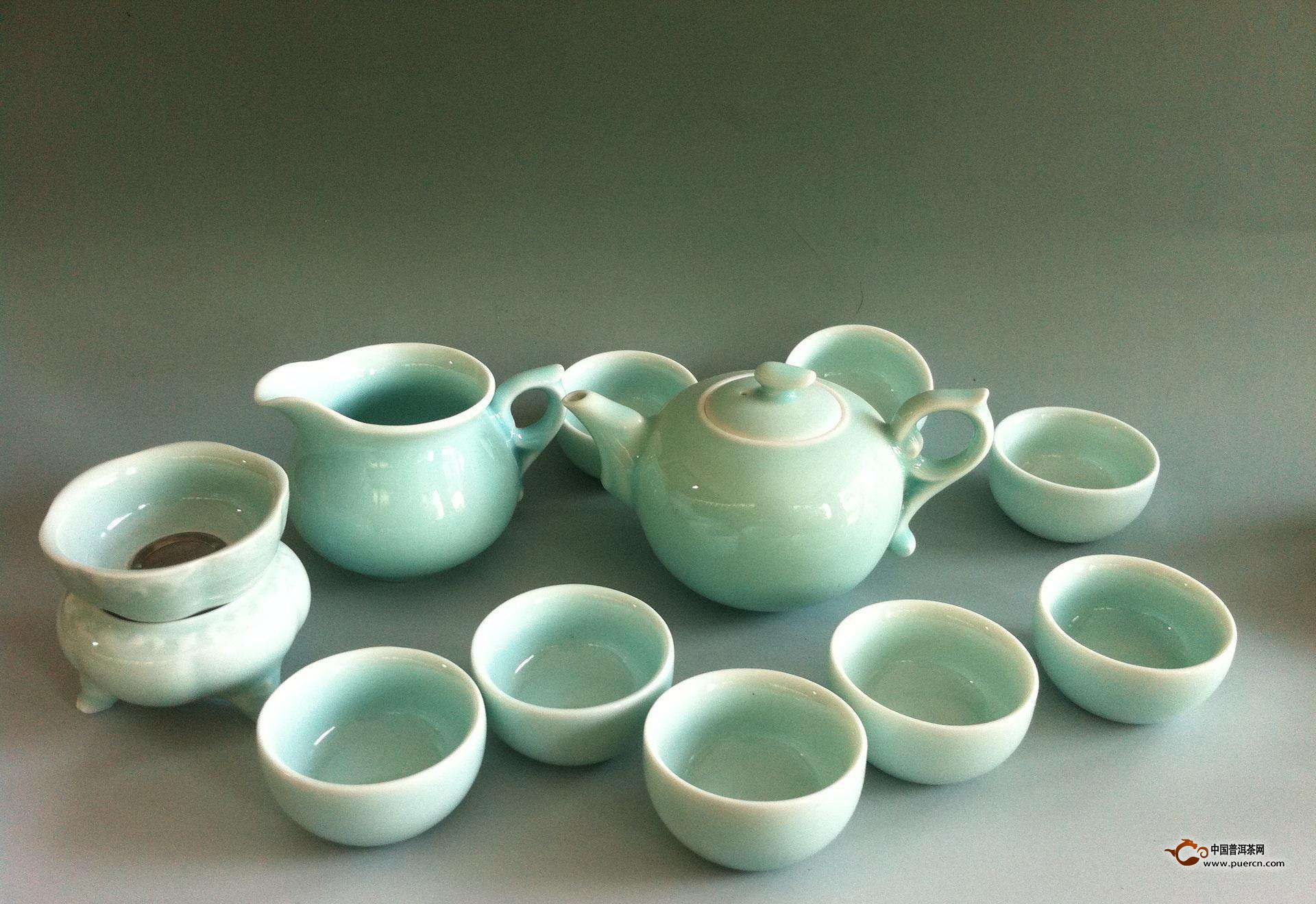 青瓷茶具的起源与历史