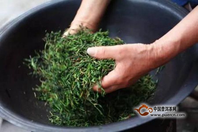 惠明茶的制作工序