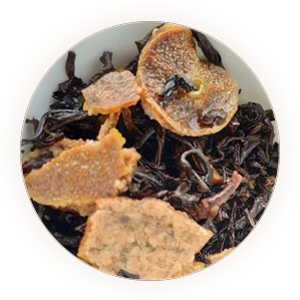 大红柑普洱茶：成熟的新会柑、普洱熟茶的结合体