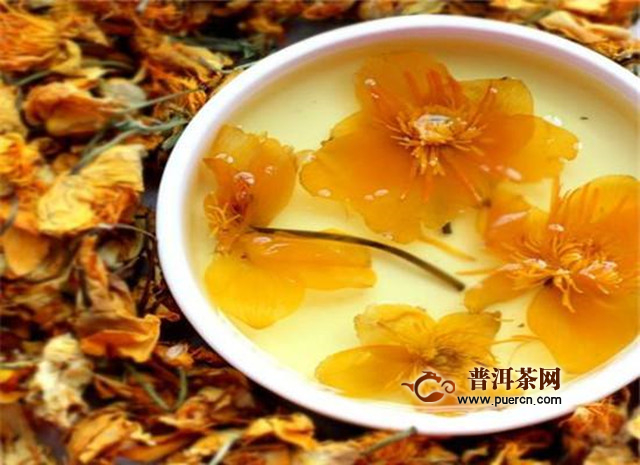 金莲花茶怎么制作